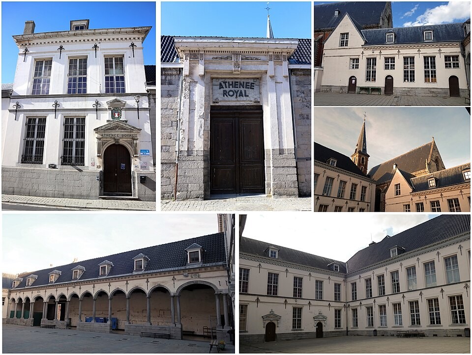 TOURNAI Doornik   Athenee Royal Jules Bara   Diverses Vues Donnant Sur Les Espaces Et Les Batiments De Letablissement